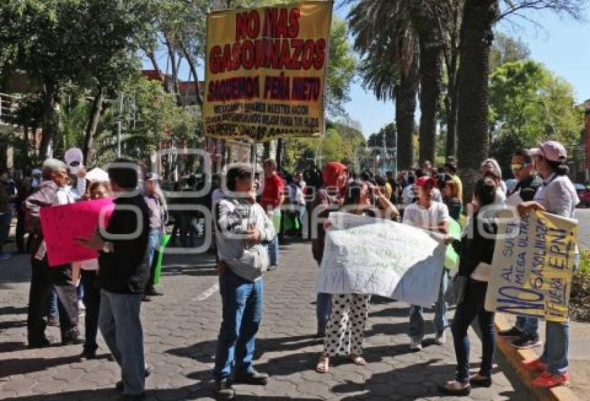 MANIFESTACIÓN AVENIDA JUÁREZ