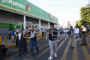 PROTESTA POR GASOLINAZO . SAQUEO