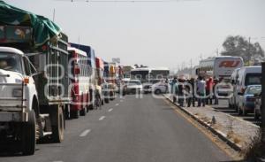 MANIFESTACIÓN AMOTAC . TEHUACÁN