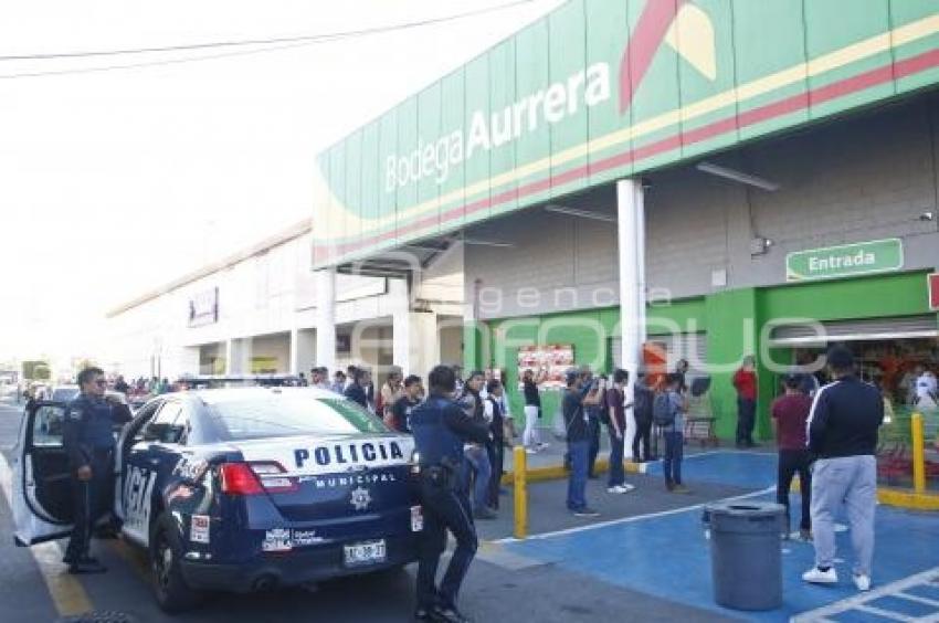 PROTESTA POR GASOLINAZO . SAQUEO