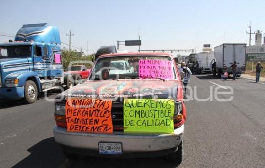 MANIFESTACIÓN AMOTAC . TEHUACÁN