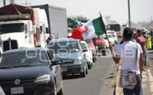 MANIFESTACIÓN AMOTAC . TEHUACÁN