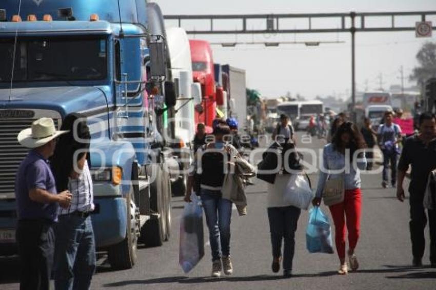 MANIFESTACIÓN AMOTAC . TEHUACÁN