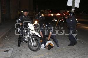 PROTESTAS POR GASOLINAZO . SAQUEOS