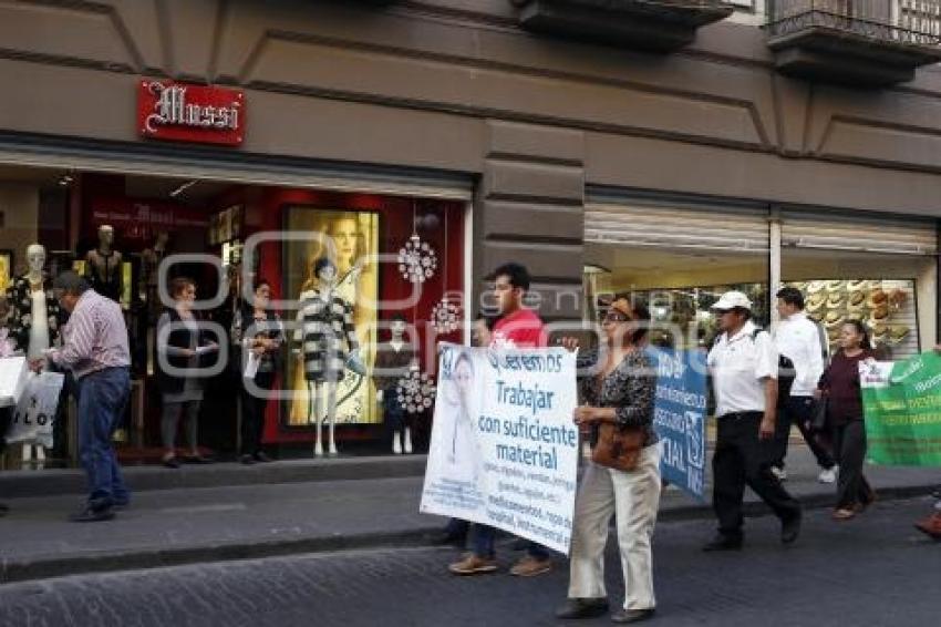 MANIFESTACIÓN DÍA DE LA ENFERMERA