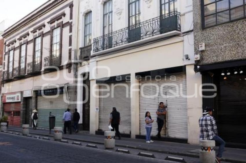 CIERRE LOCALES CENTRO HISTÓRICO