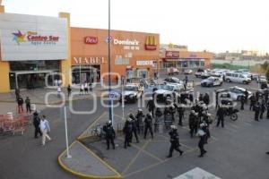 PROTESTAS POR GASOLINAZO . SAQUEOS