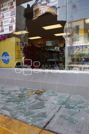 PROTESTAS POR GASOLINAZO . SAQUEO