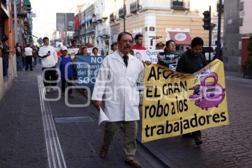 MANIFESTACIÓN DÍA DE LA ENFERMERA