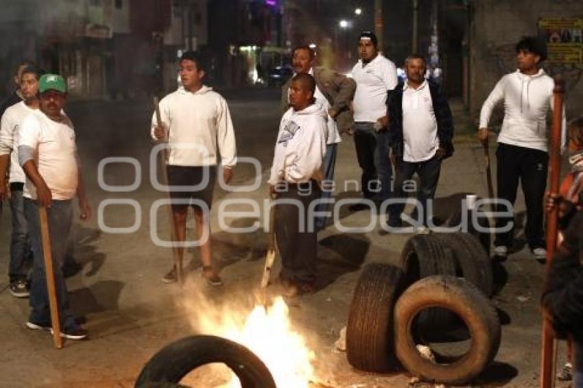 VECINOS SE ORGANIZAN CONTRA SAQUEADORES