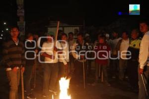 VECINOS SE ORGANIZAN CONTRA SAQUEADORES