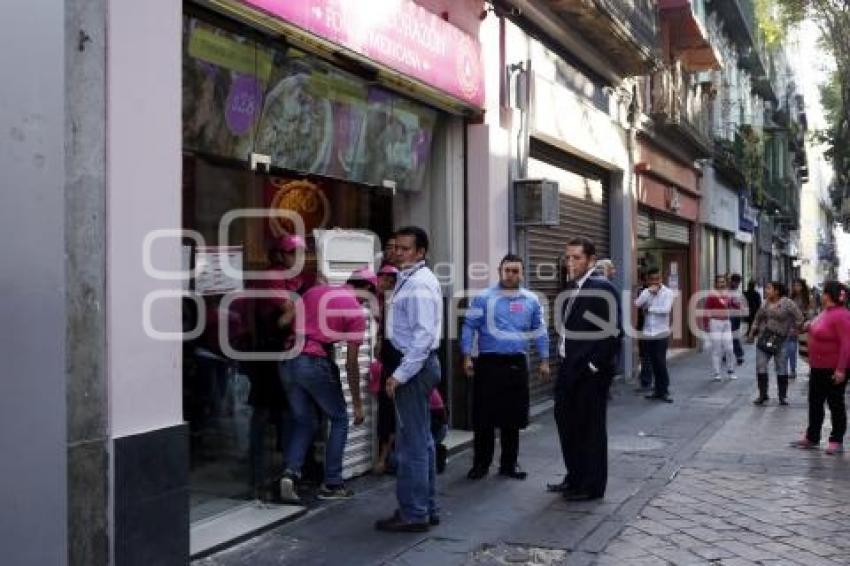 CIERRE LOCALES CENTRO HISTÓRICO