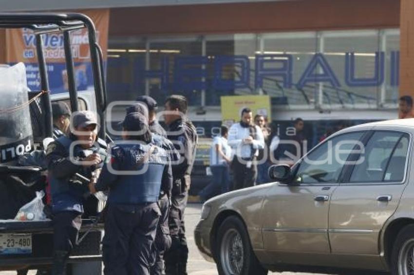 PROTESTAS POR GASOLINAZO . SAQUEO