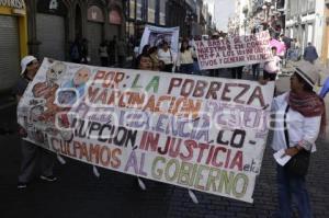 MANIFESTACIÓN CONTRA EL GASOLINAZO