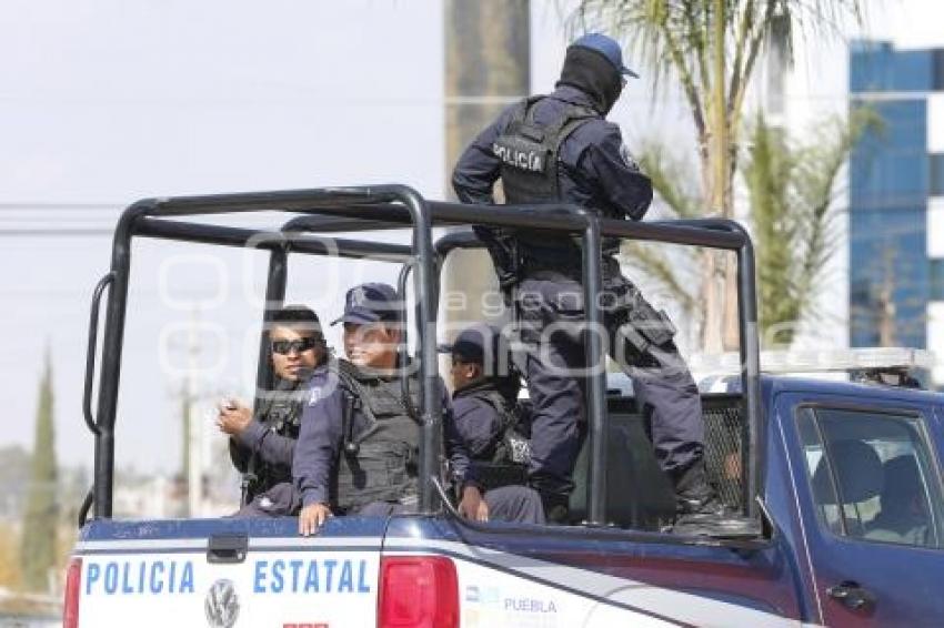 POLICÍA ESTATAL . VIGILANCIA