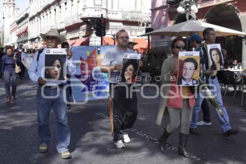 MANIFESTACIÓN CONTRA EL GASOLINAZO