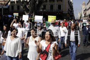 MANIFESTACIÓN CONTRA EL GASOLINAZO