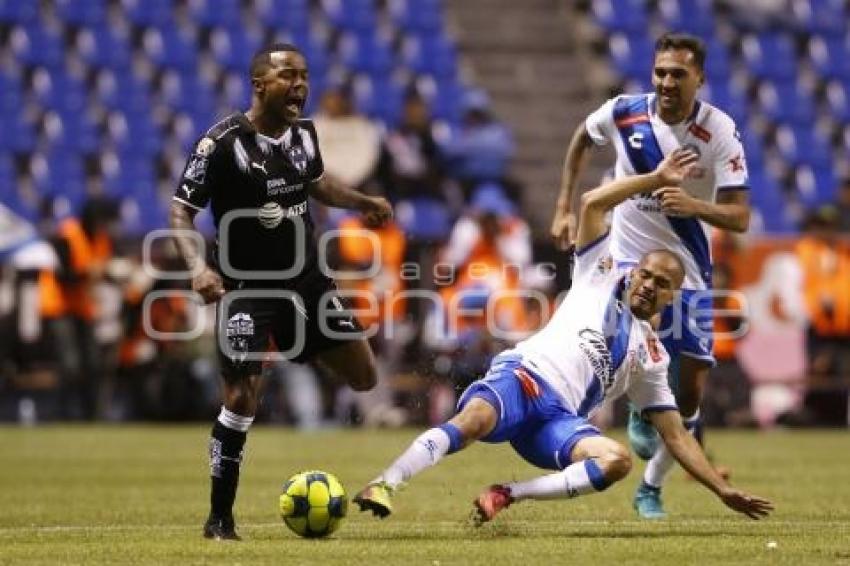 FÚTBOL . CLUB PUEBLA VS MONTERREY