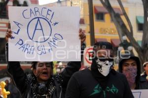 MANIFESTACIÓN ANARQUISTAS