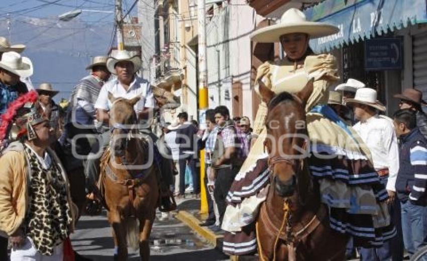 PEGA DE BANDO . CARNAVAL HUEJOTZINGO