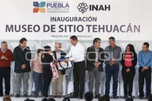 INAUGURACIÓN MUSEO DE SITIO TEHUACÁN