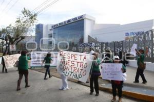 MANIFESTACIÓN TRABAJADORES HNP