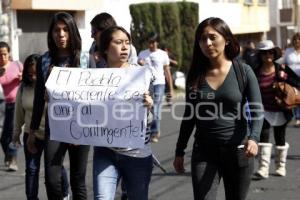 MANIFESTACIÓN ESTUDIANTES