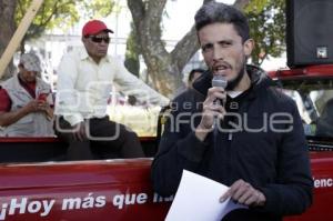 MANIFESTACIÓN BRUNO HERNÁNDEZ