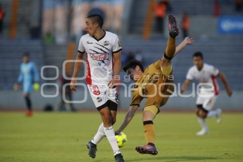 FÚTBOL . LOBOS VS DORADOS