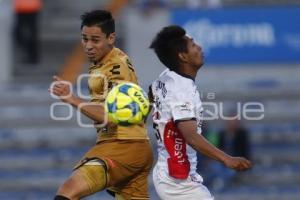 FÚTBOL . LOBOS VS DORADOS