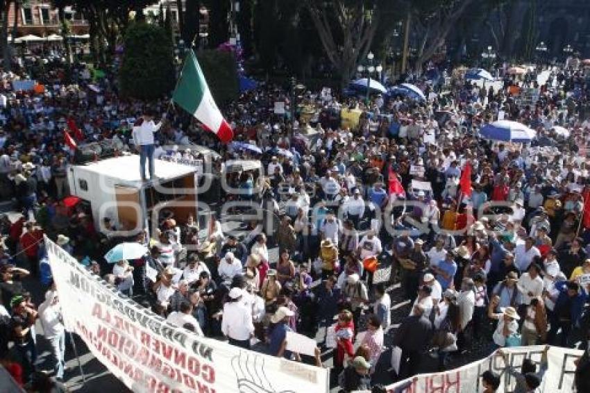 MEGA MARCHA CONTRA EL GASOLINAZO