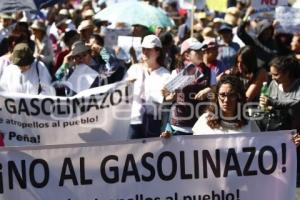 MEGA MARCHA CONTRA EL GASOLINAZO