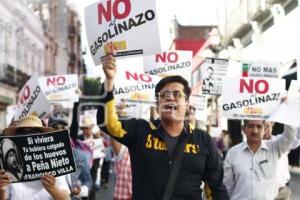 MEGA MARCHA CONTRA EL GASOLINAZO