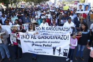 MEGA MARCHA CONTRA EL GASOLINAZO