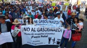 MEGA MARCHA CONTRA EL GASOLINAZO