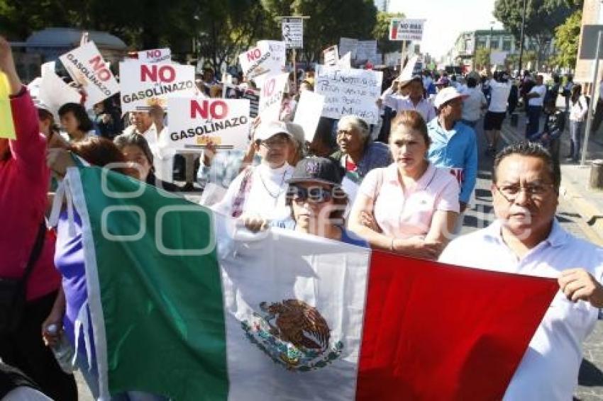 MEGA MARCHA CONTRA EL GASOLINAZO