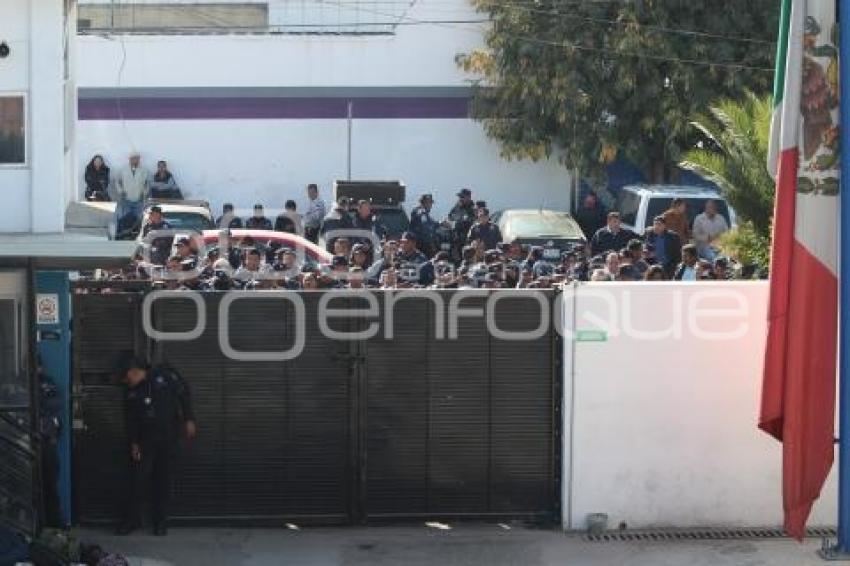 MANIFESTACIÓN POLICÍA AUXILIAR