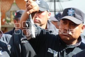 MANIFESTACIÓN POLICÍA AUXILIAR