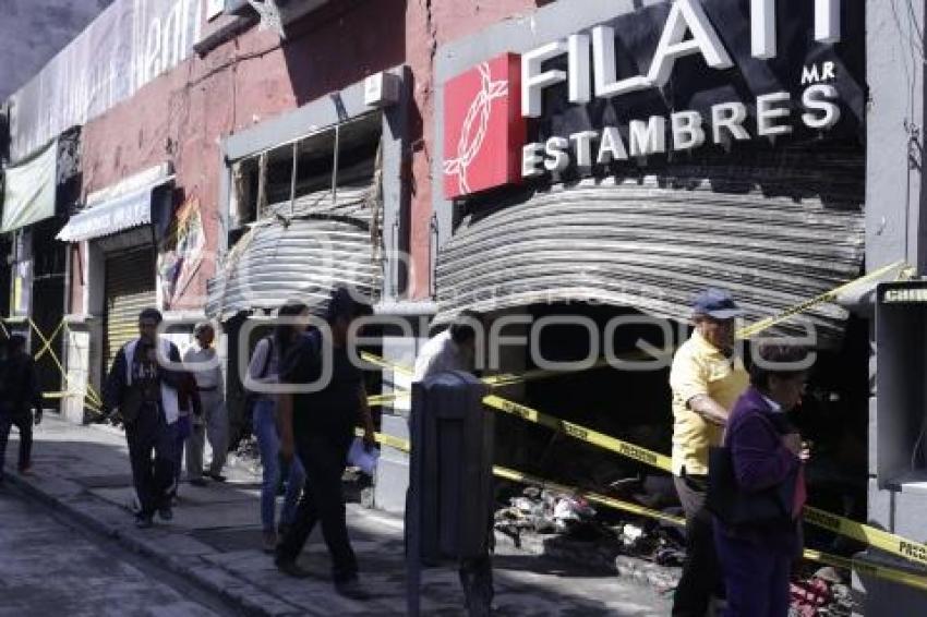 INCENDIO TIENDA DISFRACES LA OVEJA