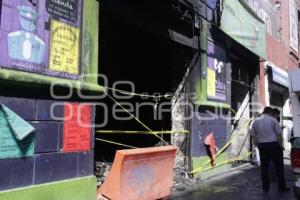 INCENDIO TIENDA DISFRACES LA OVEJA