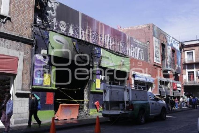 INCENDIO TIENDA DISFRACES LA OVEJA