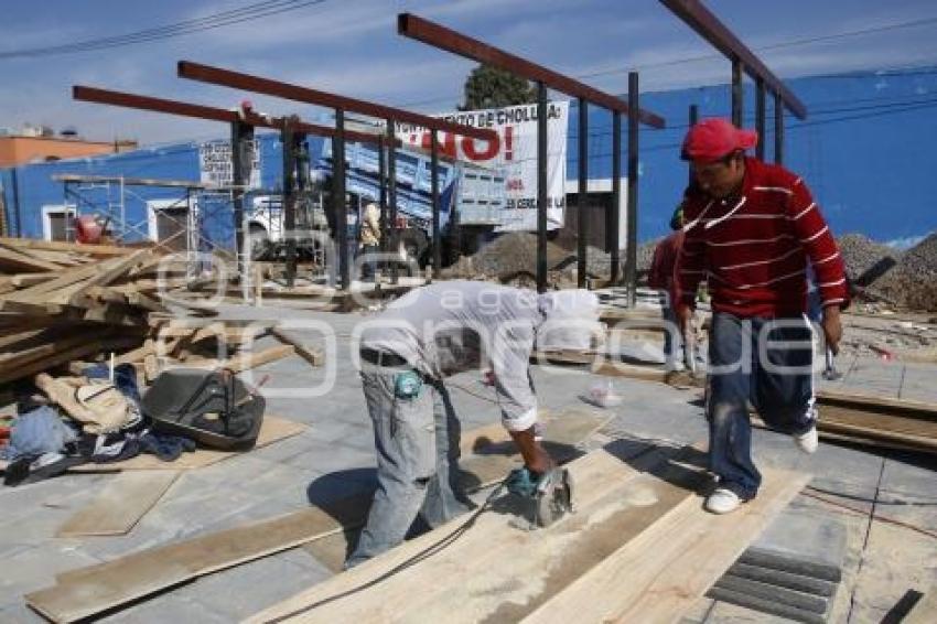 REMODELACIÓN PARQUE SORIA . CHOLULA