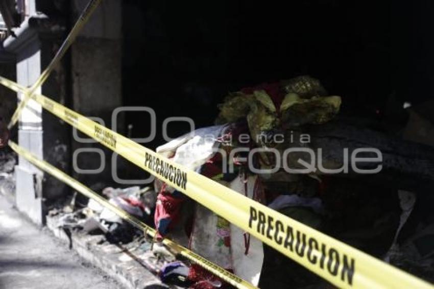 INCENDIO TIENDA DISFRACES LA OVEJA