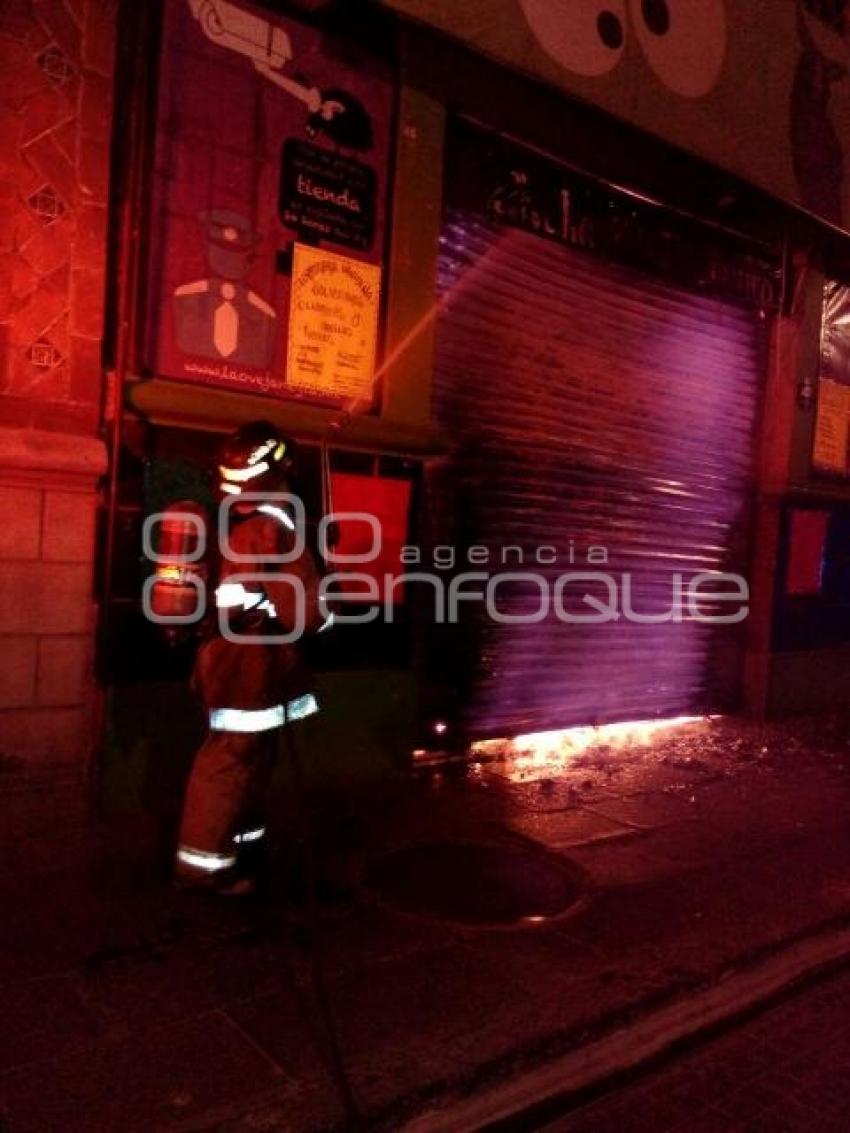 INCENDIO TIENDA DISFRACES LA OVEJA