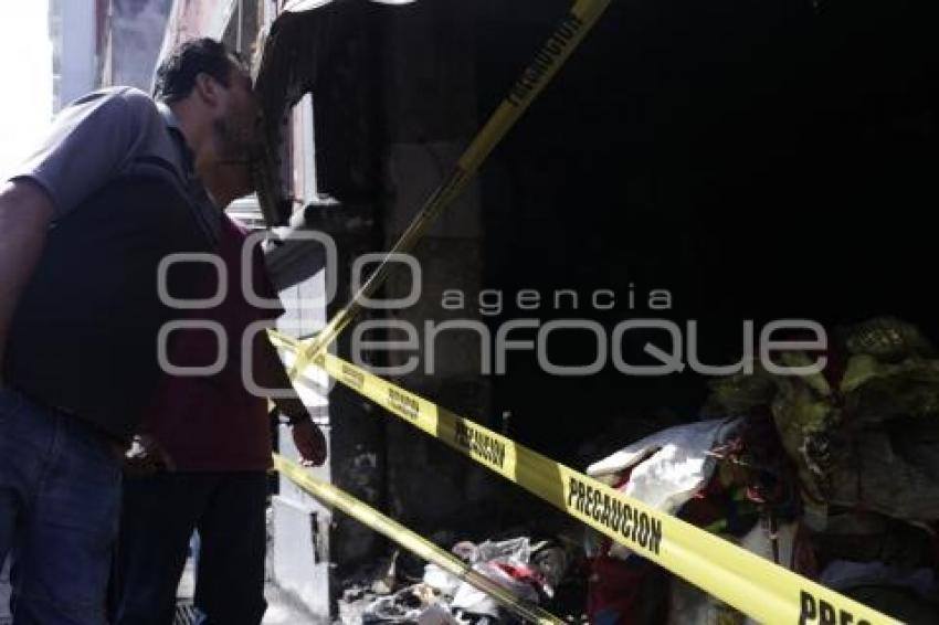 INCENDIO TIENDA DISFRACES LA OVEJA