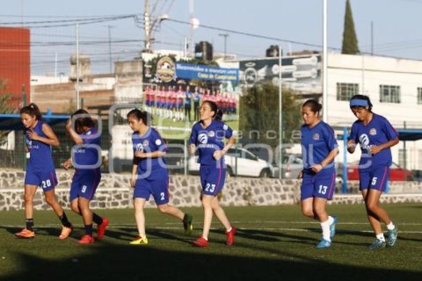 VISORÍAS PUEBLA FEMENIL . FÚTBOL