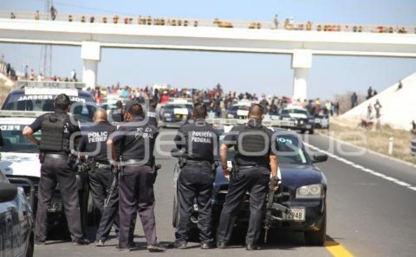 ENFRENTAMIENTO POLICÍA FEDERAL