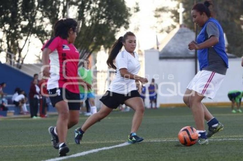 VISORÍAS PUEBLA FEMENIL . FÚTBOL