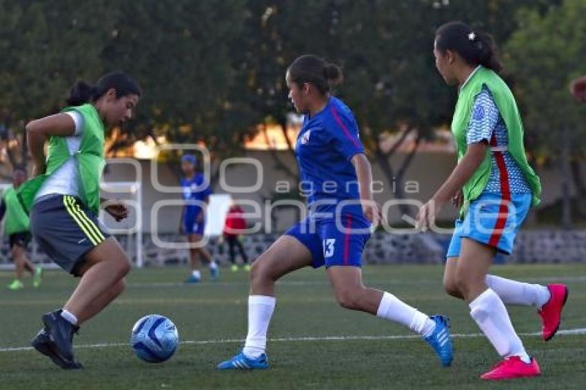 VISORÍAS PUEBLA FEMENIL . FÚTBOL