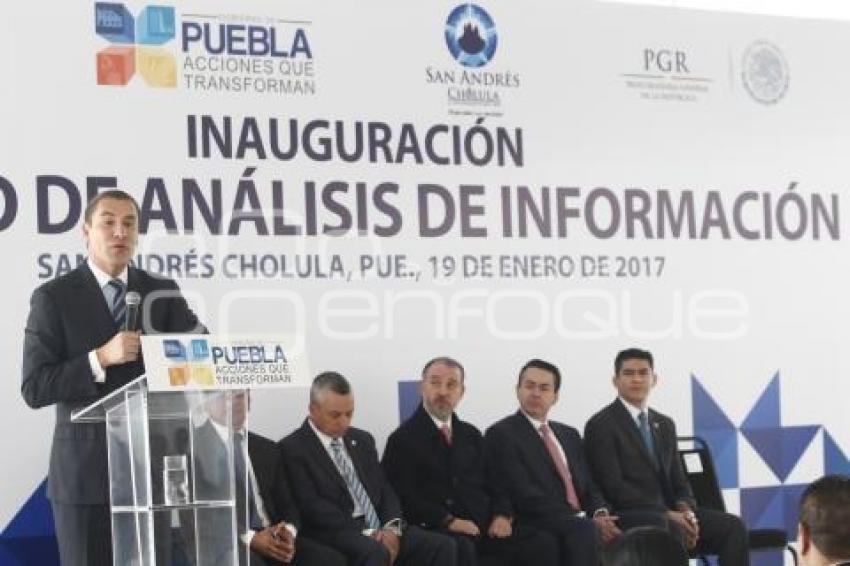 INAUGURACIÓN UNIDAD ANÁLISIS DE LA INFORMACIÓN